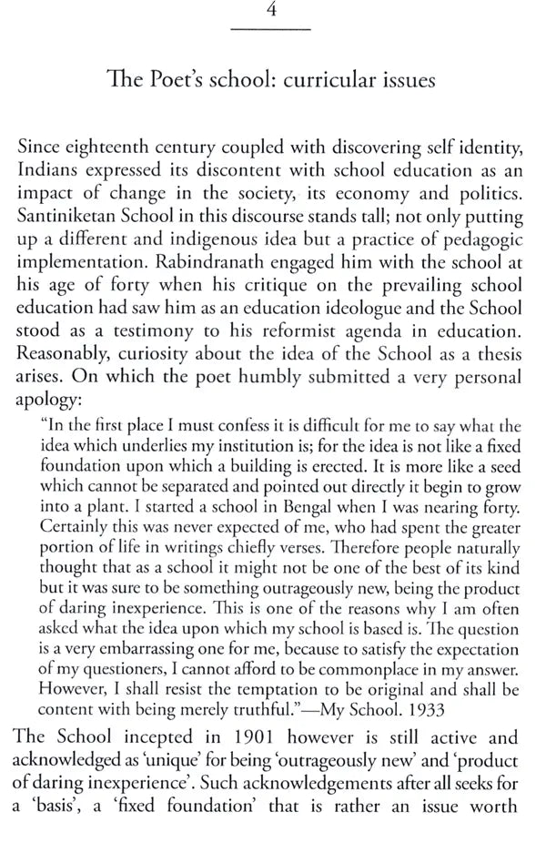 Bursting of Pods- Life and Time of Santiniketan School from 1901 to 1912