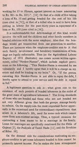 Political Economy of Indian Agriculture (An Old and Rare Book)