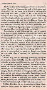 Political Economy of Indian Agriculture (An Old and Rare Book)