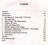 James Cuninghame Grant Duff- Administrator-Historian of the Marathas