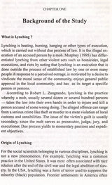 Measure for Measure- Lynching Deaths in West Bengal- A Sociological Study