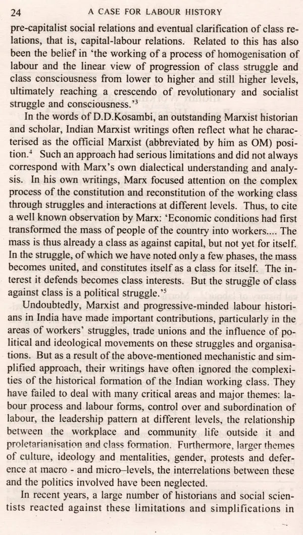 A Case for Labour History- The Jute Industry in Eastern India (Collection of Essays)