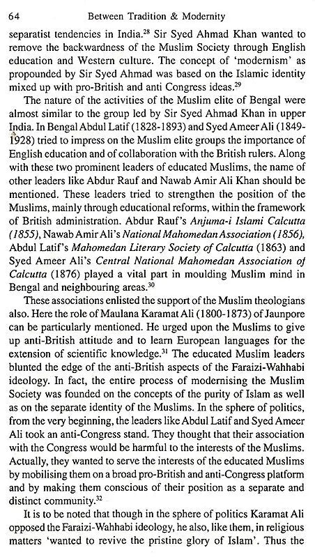 Between Tradition and Modernity- Aspects of Islam in South Asia (Collection of Essays)