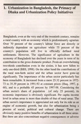 Urbanization in Bangladesh and the Growth of Dhaka Land Use, Poverty and Governance (Four Lectures) An Old and Rare Book - Retail Maharaj