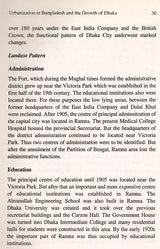 Urbanization in Bangladesh and the Growth of Dhaka Land Use, Poverty and Governance (Four Lectures) An Old and Rare Book - Retail Maharaj
