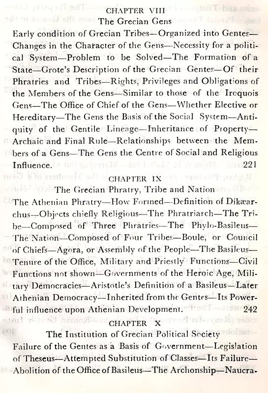 Ancient Society or Researches in the Lines of Human Progress from Savagery through Barbarism to Civilization (An Old and Rare Book) - Retail Maharaj