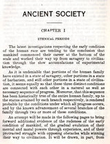 Ancient Society or Researches in the Lines of Human Progress from Savagery through Barbarism to Civilization (An Old and Rare Book) - Retail Maharaj