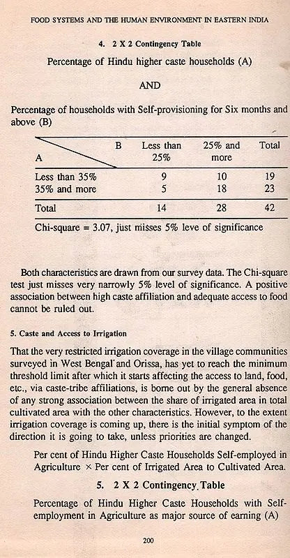 Food Insecurity and the Social Environment (Food Systems and the Human Environment in Eastern India Volume- 1, An Old and Rare Book) - Retail Maharaj