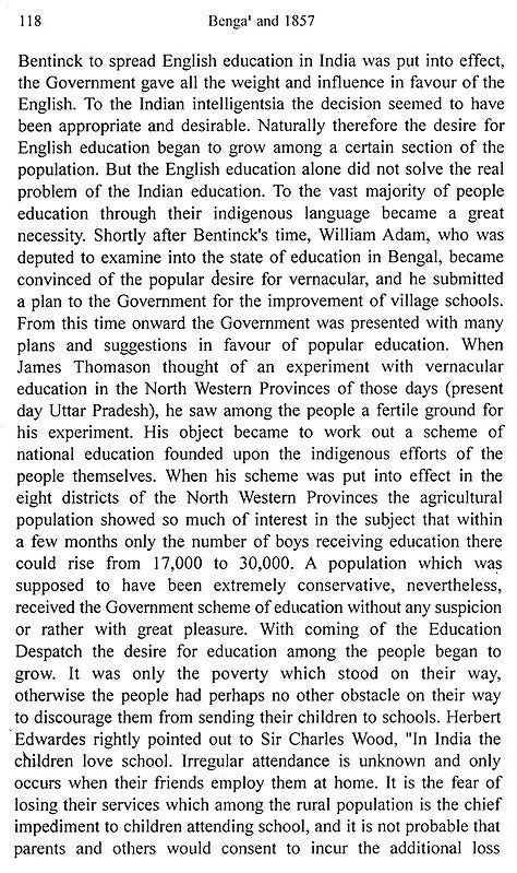 Bengal and 1857 (Selections) - Retail Maharaj
