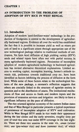 Determinants of Adoption of HYV Rice in West Bengal