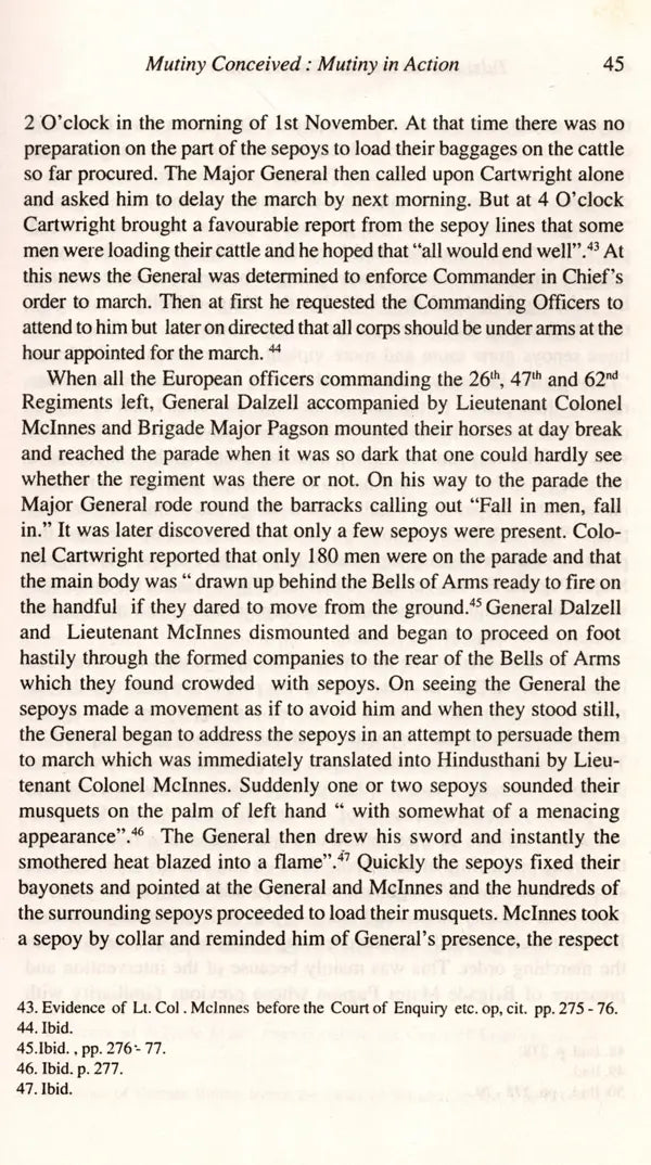 Tulsi Leaves and the Ganges Water- The Slogan of the First Sepoy Mutiny at Barrackpore 1824 - Retail Maharaj