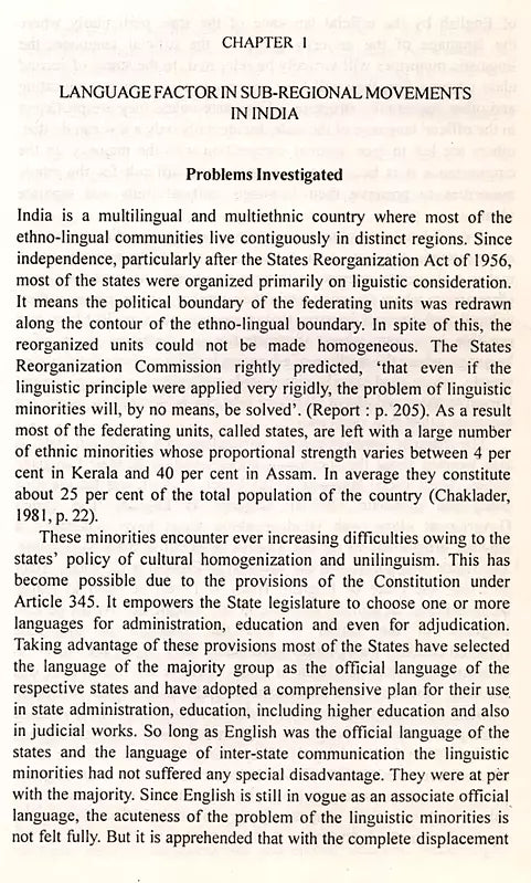 Sub-Regional Movement in India- With Reference to Bodoland and Gorkhaland - Retail Maharaj