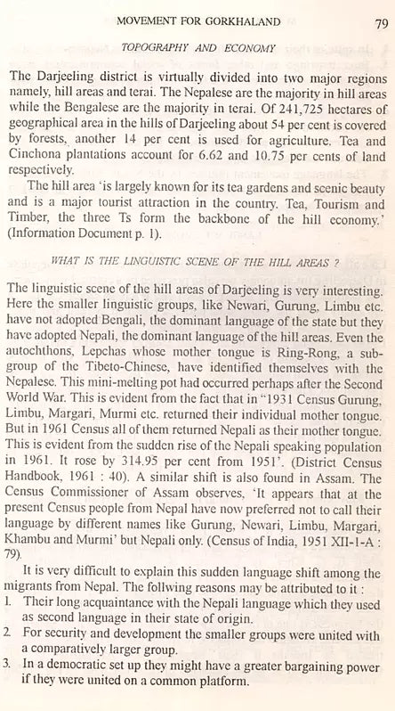 Sub-Regional Movement in India- With Reference to Bodoland and Gorkhaland - Retail Maharaj