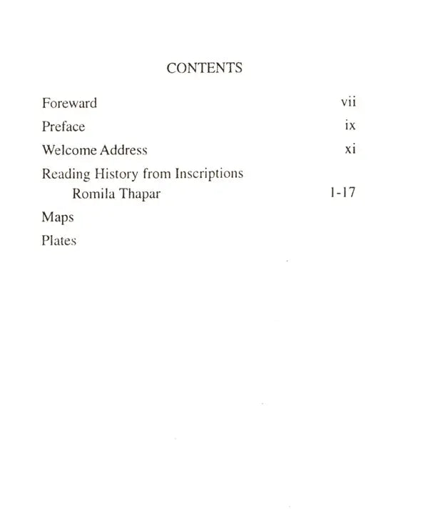 Reading History from Inscriptions- Professor D. C. Sircar Memorial Endowment Lecture (Delivered at the University of North Bengal) - Retail Maharaj