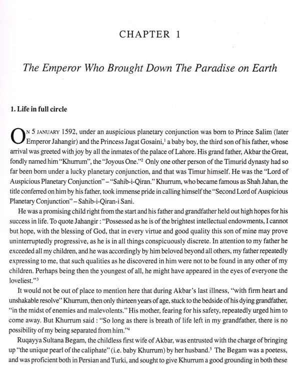 Shah Jahan and His Paradise on Earth- The Story of Shah Jahan's Creations in Agra and Shahjahanabad in the Golden Days of the Mughals - Retail Maharaj