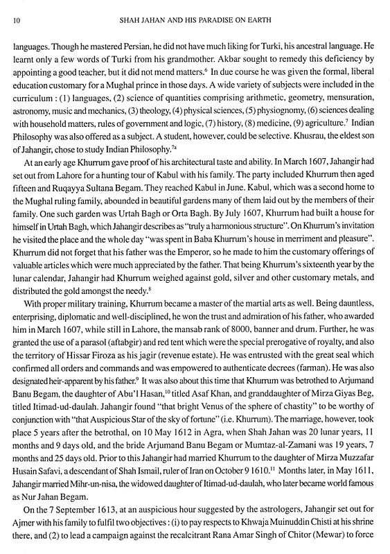 Shah Jahan and His Paradise on Earth- The Story of Shah Jahan's Creations in Agra and Shahjahanabad in the Golden Days of the Mughals - Retail Maharaj