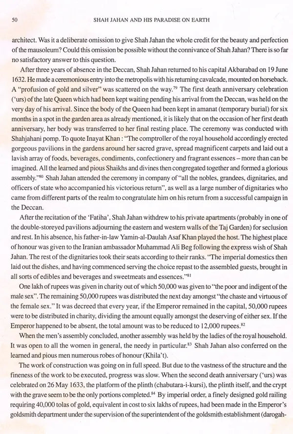 Shah Jahan and His Paradise on Earth- The Story of Shah Jahan's Creations in Agra and Shahjahanabad in the Golden Days of the Mughals - Retail Maharaj