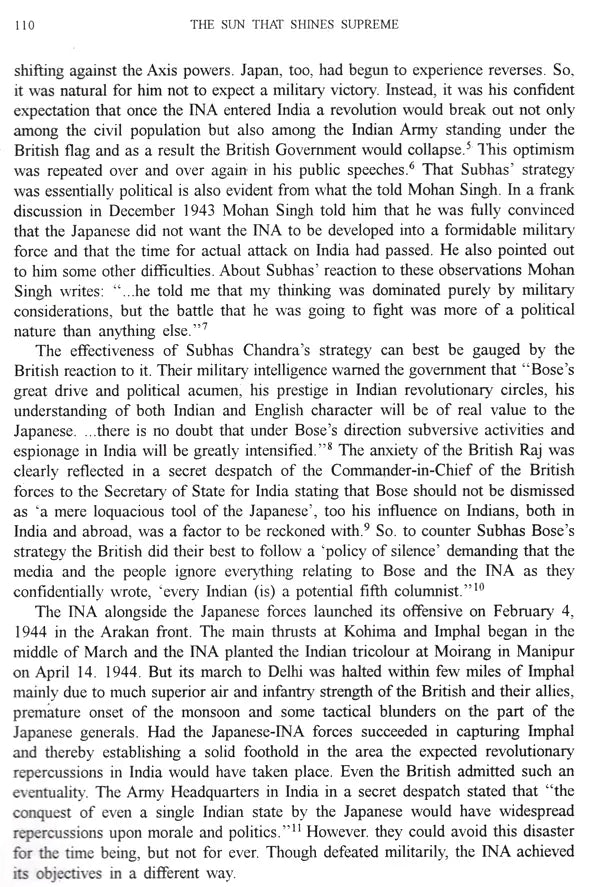 The Sun that Shines Supreme- Essays on Ideology and Revolutionary Activities of Netaji Subhas Chandra Bose - Retail Maharaj