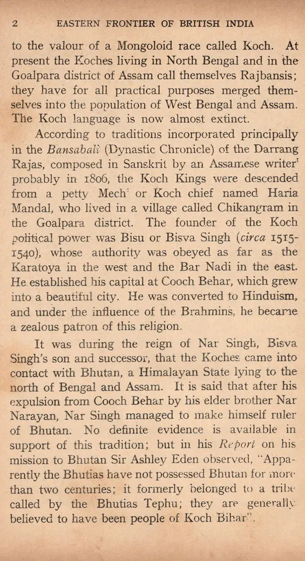 The Eastern Frontier of British India 1784-1826 (An Old and Rare Book) - Retail Maharaj