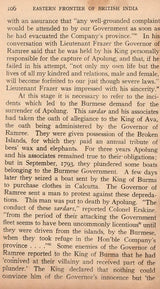 The Eastern Frontier of British India 1784-1826 (An Old and Rare Book) - Retail Maharaj