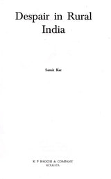 Despair in Rural India