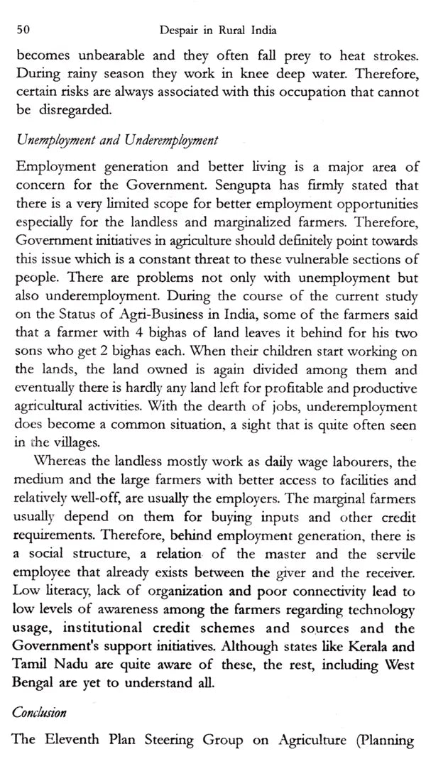 Despair in Rural India