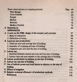 Production Conditions in Indian Agriculture: A Study Based on Farm Management Surveys (University of Cambridge Department of Applied Economics Occasional Paper 33, An Old and Rare Book)
