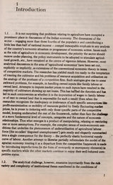 Production Conditions in Indian Agriculture: A Study Based on Farm Management Surveys (University of Cambridge Department of Applied Economics Occasional Paper 33, An Old and Rare Book)