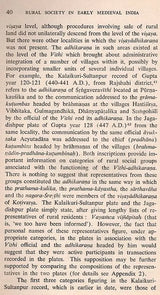 Aspects of Rural Settlements and Rural Society in Early Medieval India (S. G. Deuskar Lectures on Indian History and Culture 1985, An Old and Rare Book) - Retail Maharaj