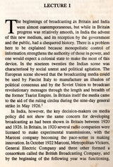 Radio and the Raj 1921-47 (S. G. Deuskar Lectures on Indian History and Culture, 1988) An Old and Rare Book - Retail Maharaj