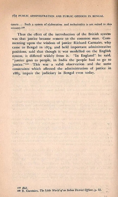 Public Administration and Public Opinion in Bengal: 1854-1855 (An Old and Rare Book) - Retail Maharaj