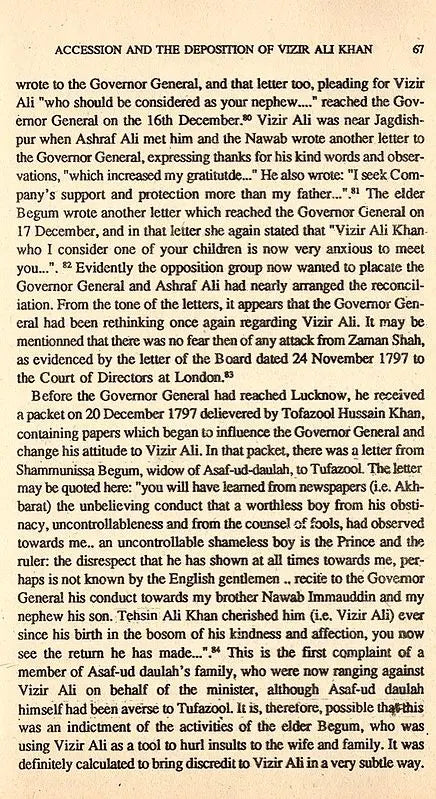 The Rebel Nawab of Oudh- Revolt of Vizir Ali Khan: 1799 (An Old and Rare Book) - Retail Maharaj