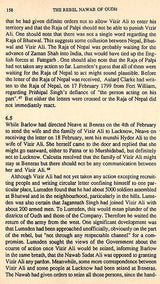 The Rebel Nawab of Oudh- Revolt of Vizir Ali Khan: 1799 (An Old and Rare Book) - Retail Maharaj