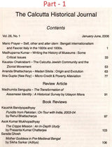 The Calcutta Historical Journal- Vol. 26, No. 1: Madari Silsila: Origin and Evolution, Vol. 26, No. 2: Women's World in the Folk Narratives of Bengal: View from an Early Twentieth Century Private Collection (Set of 2 Volumes) - Retail Maharaj
