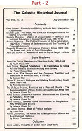 The Calcutta Historical Journal- Vol. XVII, No. 1: Finances in the Early Raj: Investments and the External Sector, Vol. XVII, No. 2 Beyond Orientalism: An Exploration of Some Recent Themes in Indian History and Society (Set of 2 Volumes: An Old and Rare - Retail Maharaj