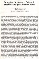 The Calcutta Historical Journal- Vols. XXIII & XXIV: Cricket in Colonial and Post-Colonial India, Regimental Recruitment in the British-Indian Army, 1859-1913 (An Old and Rare Book) - Retail Maharaj