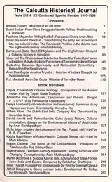 The Calcutta Historical Journal- Vols. XIX & XX: Spirituality and Nationalist Domesticity: Rereading the Relationship, Historian of India's Struggle for Independence (An Old and Rare Book) - Retail Maharaj