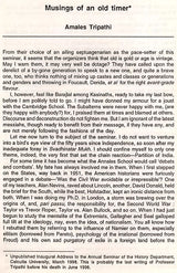 The Calcutta Historical Journal- Vols. XIX & XX: Spirituality and Nationalist Domesticity: Rereading the Relationship, Historian of India's Struggle for Independence (An Old and Rare Book) - Retail Maharaj
