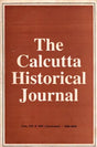 The Calcutta Historical Journal- Vols. XXI & XXII: Rituals in the Jagannath Cult, The Sundarbans in Flok Literature and Prose Fiction (An Old and Rare Book) - Retail Maharaj