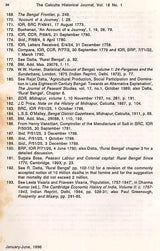 The Calcutta Historical Journal- Vol. XVIII, No. 1-2: Ecology, Subsistence and Coping in Eighteenth Century Bengal, Survey and Calender (Sic) of Marathi (Modi) Documents (1600-1818) from Aitihasika Lekha Sangraha (Set of 2 Volumes: An Old and Rare Book) - Retail Maharaj
