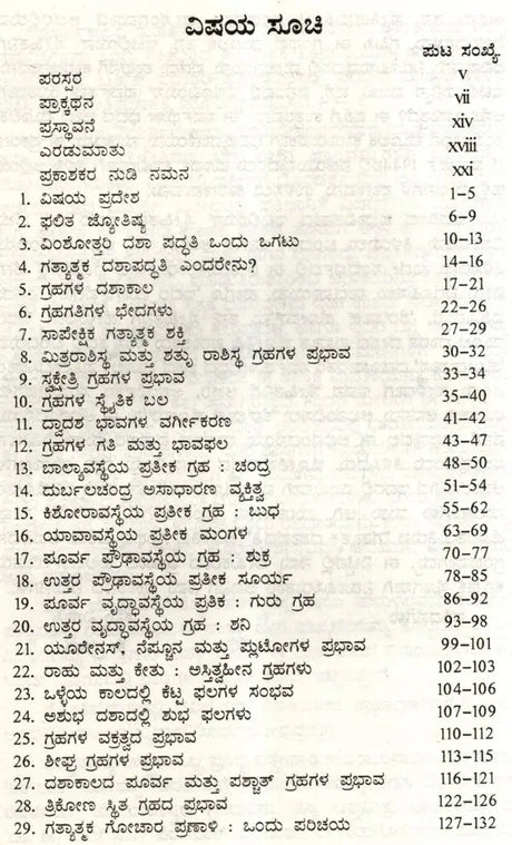 An Introduction to Dynamic Dashapaddati (Kannada) - Retail Maharaj