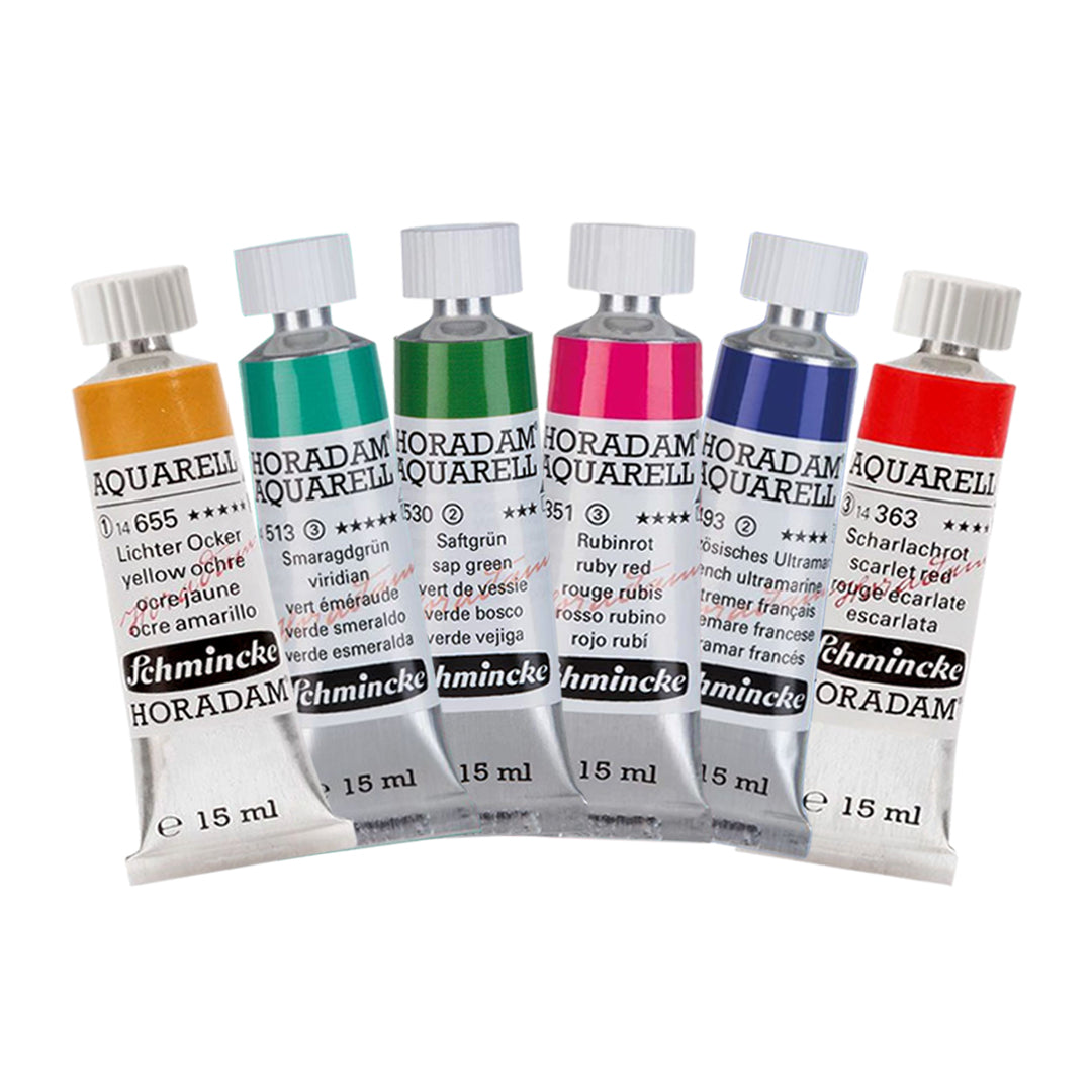Schmincke Horadam Aquarell Watercolour Tubes 15ml Open Stock
