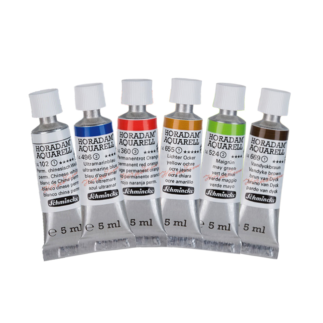 Schmincke Horadam Aquarell Watercolour Tubes 5ml (Open Stock)