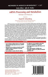MRNA PROCESSING AND METABOLISM: METHODS AND PROTOCOLS: 257 (Methods in Molecular Biology) - Retail Maharaj