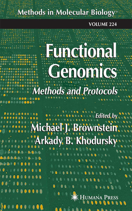 Functional Genomics: Methods and Protocols: 224 (Methods in Molecular Biology) - Retail Maharaj