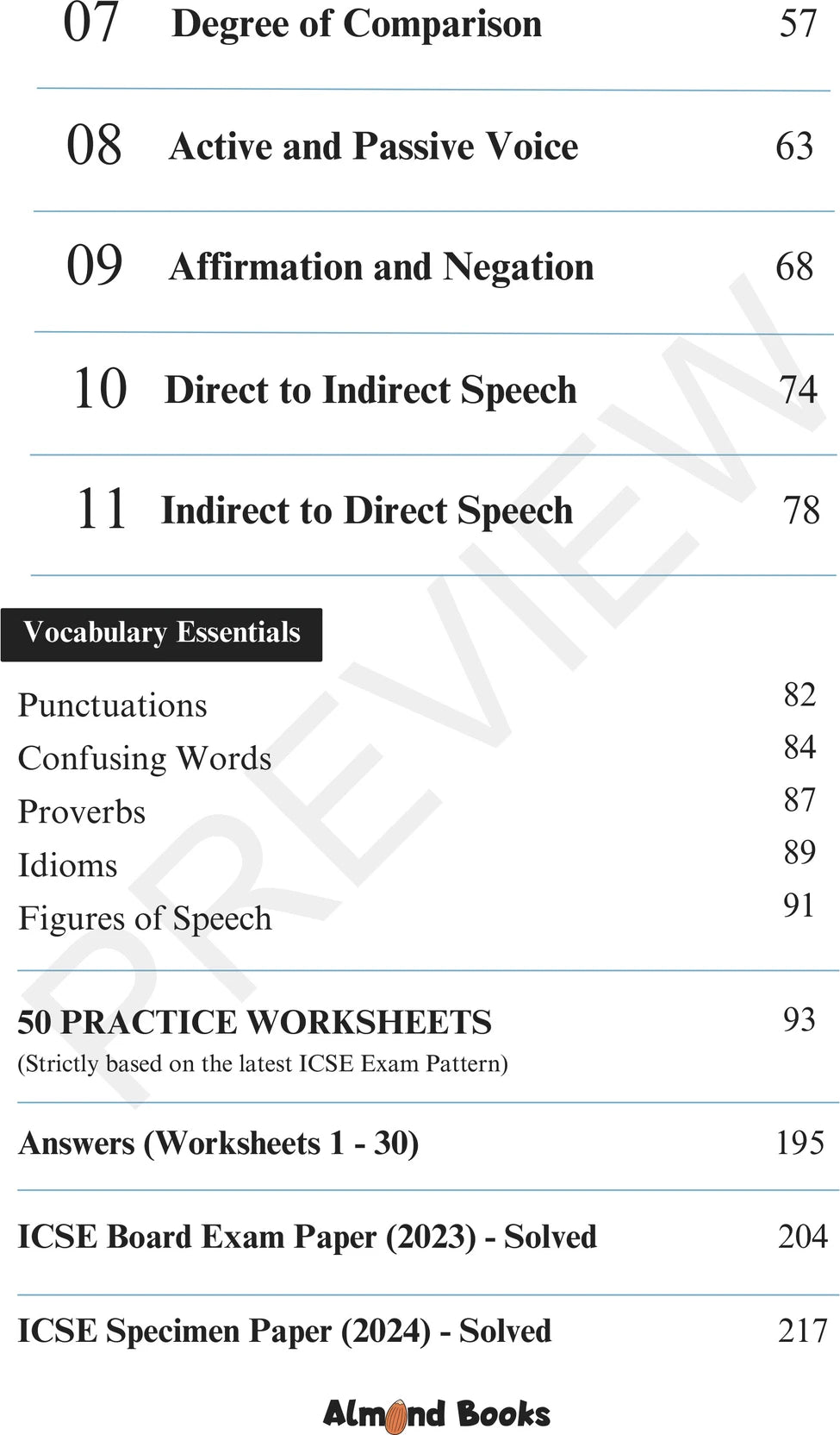 ICSE English Grammar Made Easy (Workbook with Answers) for Class 9 & 10 - Retail Maharaj