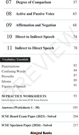 ICSE English Grammar Made Easy (Workbook with Answers) for Class 9 & 10 - Retail Maharaj