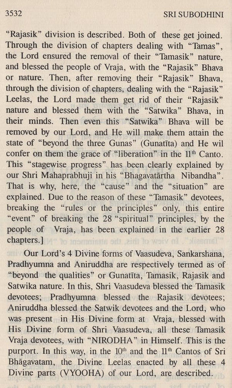 Sri Subodhini, Vol.08: Commentary on Srimad Bhagavata Purana by Mahaprabhu Shri Vallabhacharya, Text and English translation, Canto Ten- chapters 36 to 42 - Retail Maharaj