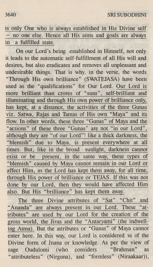 Sri Subodhini, Vol.08: Commentary on Srimad Bhagavata Purana by Mahaprabhu Shri Vallabhacharya, Text and English translation, Canto Ten- chapters 36 to 42 - Retail Maharaj