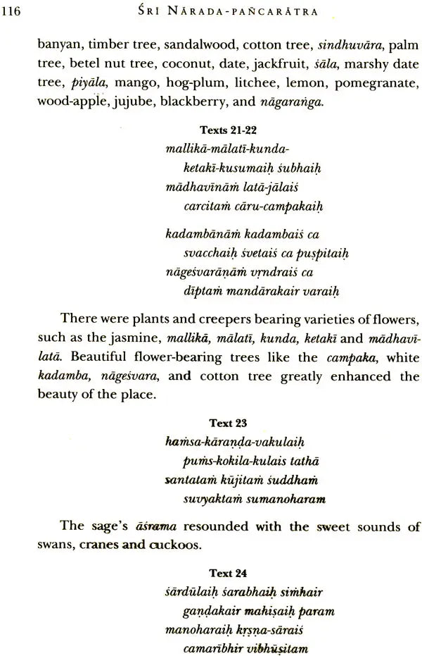 SRI NARADA PANCARATRA: 2 Volumes (Translation & Transliteration) (An Old and Rare Book) - Retail Maharaj